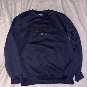 Taylor Swift Sweatshirt The Eras Tour Large US And International Dates Blue